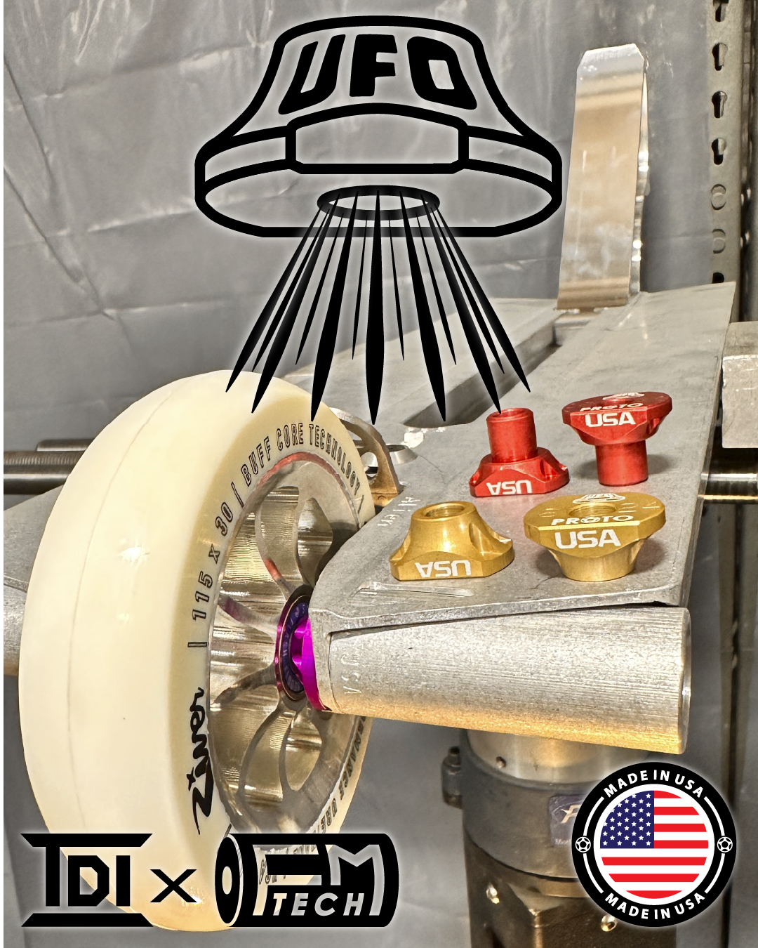 Proto UFO Rear-Wheel Adapters SCoaliton