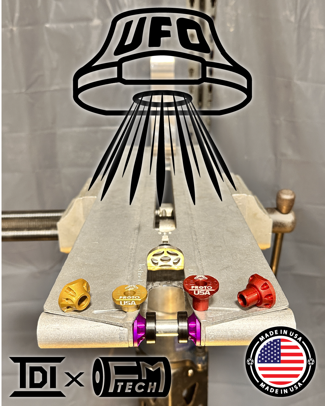 Proto UFO Rear-Wheel Adapters SCoaliton