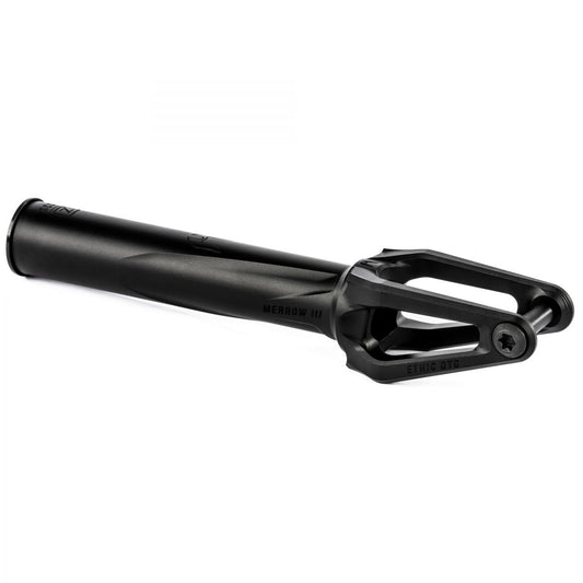 Ethic Merrow V3 SCS compatible Stunt Scooter / Stuntstep Fork - Black Side profile 