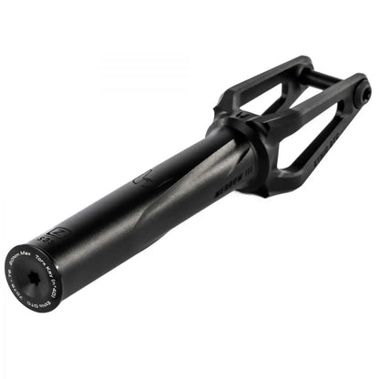 Ethic Merrow V3 SCS compatible Stunt Black fork Scooter / Stuntstep Fork Side view