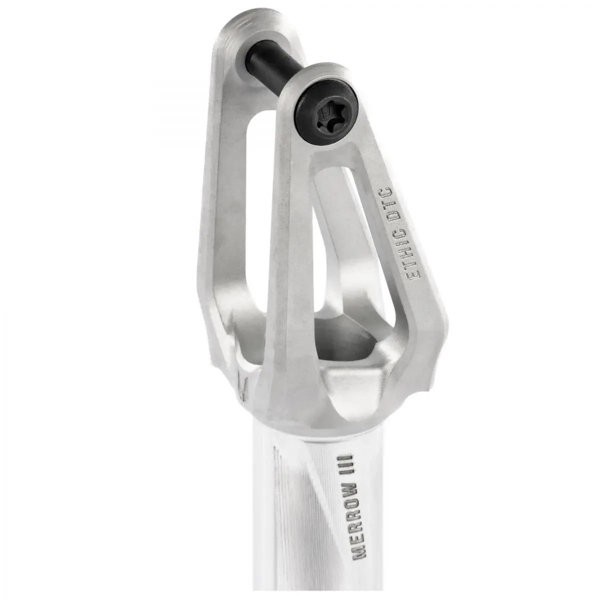 Ethic Merrow V3 SCS compatible Stunt Raw fork Scooter / Stuntstep Fork bottom view