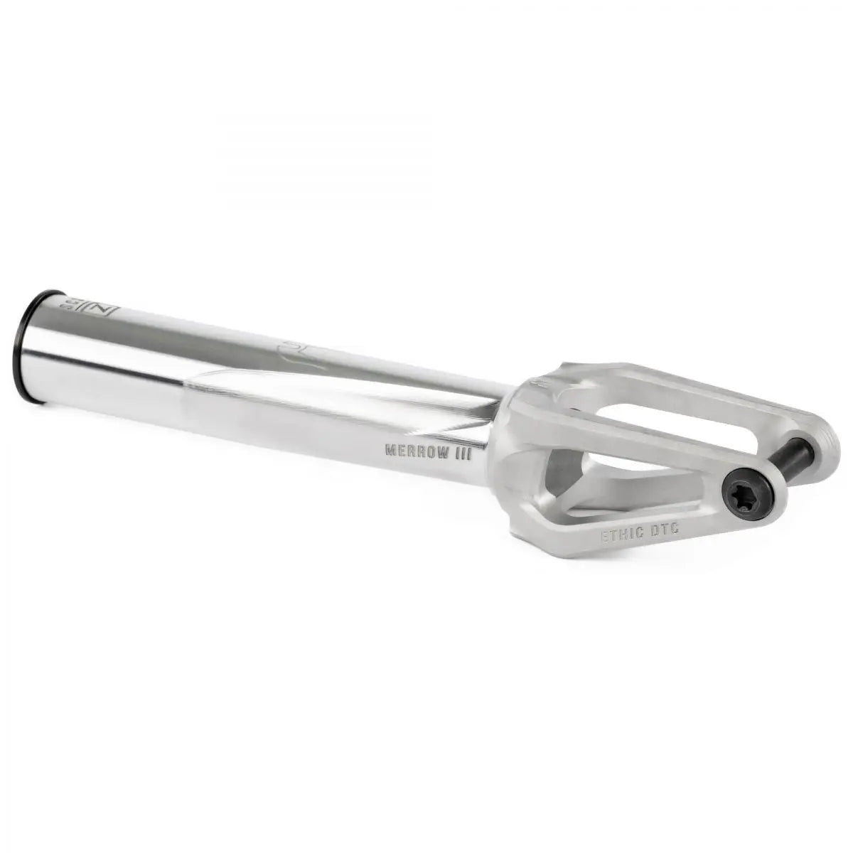 Ethic Merrow V3 SCS compatible Stunt Raw fork Scooter / Stuntstep Fork Side view