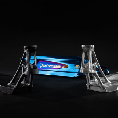 Ethic DTC Pandemonium V2 Deck Chrome Blue SCoaliton