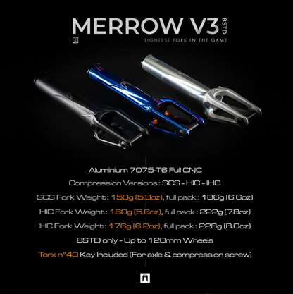 Ethic Merrow V3 Fork Black